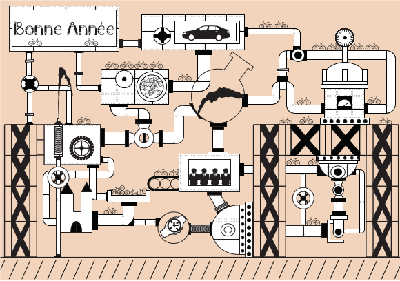 carte de voeux 1er de couverture